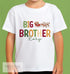 Personalized Big Brother Christmas Pregnancy Announcement T-Shirt - Custom Cotton Big Brother Gifts