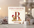 Personalised Christmas Card, Santa and Sack, Card for Daughter, Sister, Niece, Nephew, Grandaughter, Son, Cousin, Brother, Nephew, Grandson