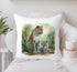 Personalised Safari Animals Cushion Cover | Super Soft and Fully Washable | Perfect Gift | Rhino, Elephant, Lion or Cheetah