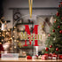 Personalised Christmas Tree Decoration, Festive Name and Initial, Christmas Bauble, UV Printed Acrylic