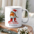 Christmas Robin Personalised Mug, Gift For Mum, Gift for Him, stocking filler gift, Festive Robin Gifts