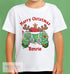 Personalised Children's Gaming Christmas T-Shirt - Xmas Controller Boys Design, Gingerbread man, Snowman, Santa, Reindeer, Elf