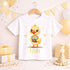 Personalised Easter Chick T – Shirt – Custom Name Kids Easter Top, Cute Duckling Shirt, Spring Baby Toddler Tee - 6-12 months T-shirt
