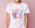Personalised Unicorn Birthday T-Shirt ANY AGE - Cotton White Top, any number any age, Fairy unicorn heart