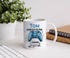 Blue Gaming Gamer Controller, Personalised Gift Mug, Limited edition Design Controller