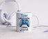 Blue Gaming Gamer Controller, Personalised Gift Mug, Limited edition Design Controller