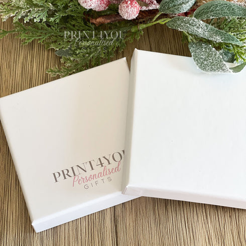 Dinosaur Personalised Christmas Tree Money holder, Acrylic Christmas Decoration, Money Pouch,