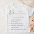 Personalised Unicorn Birthday T-Shirt ANY AGE - Cotton White Top, any number any age, (Set 3)
