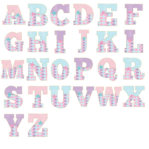 Personalised Mermaid Birthday T-Shirt - Cotton White Top, any Alphabet letter, Darker skin mermaid