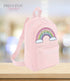 Personalised Kids Backpack, School Rucksack, Nursery Bag, Other colours, Rainbow and name