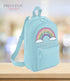 Personalised Kids Backpack, School Rucksack, Nursery Bag, Other colours, Rainbow and name