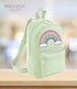 Personalised Kids Backpack, School Rucksack, Nursery Bag, Other colours, Rainbow and name