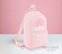 Personalised Kids Backpack, School Rucksack, Nursery Bag, Other colours, Pink Rainbow and name