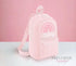 Personalised Kids Backpack, School Rucksack, Nursery Bag, Other colours, Pink Rainbow and name