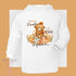 First Halloween T-shirt with hood - personalised cotton jersey top, Lightweight long-sleeved tee, Cutest Pumpkin on the Patch