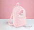 Personalised Kids Backpack, School Rucksack, Nursery Bag, Other colours, Bunny Rabbit Heart and name