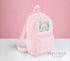 Personalised Kids Backpack, School Rucksack, Nursery Bag, Other colours, Blue Rainbow and name