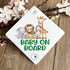 Baby on Board Aluminium Car Window Safety Sign – Polite Driver Notice – Kids Car Accessories – Safari Jungle Animals - Yes