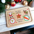 Personalised Christmas Eve Santa Treat Wooden Board