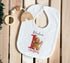 Baby's First Christmas Cotton Bib, Vest and Sleepsuit Set - Perfect for New baby Gift, Gingerbread man 1st Christmas