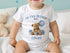 Personalised First Birthday One T-shirt, Sleepsuit and vest, Blue Teddy Bear First Birthday Outfit.