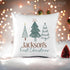 Personalised First Christmas Cushion Cover | Super Soft and Fully Washable | Personalised Xmas Gifts