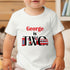 Personalised London Birthday T-Shirt I am TWO Cotton White Top, London themed party