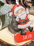 Father Christmas Personalised Tree bauble Decoration For Children, Kids Xmas Keepsake
