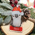 Christmas Penguin Personalised Tree bauble Decoration For Children, Kids Xmas Keepsake, babies First Xmas