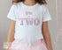 Personalised Mermaid Birthday T-Shirt Ages 1-6 - Cotton White Top, Any name