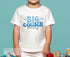 Promoted to Big Big Cousin Blue Design White Cotton T-Shirt - Boy New Baby Cousin