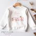 Personalised third Birthday Jumper, Birthday Sweatshirt for Children, I am One Two Three Four Five Six, Pink Fairies Fairy Jumper