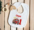 Personalised First Birthday One T-shirt, Sleepsuit and vest, Firem man Engine First Birthday Outfit.