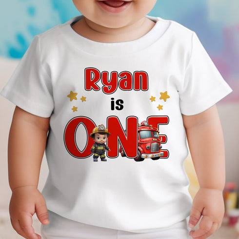 Personalised Safari First Birthday T-shirt, I am One, Sleepsuit, Vest or T-shirt, Sage green Text