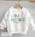 Personalised Big or Little Brother Jumper, Birthday Sweatshirt for Children, Promoted to Big Brother , Little Brother, with Star