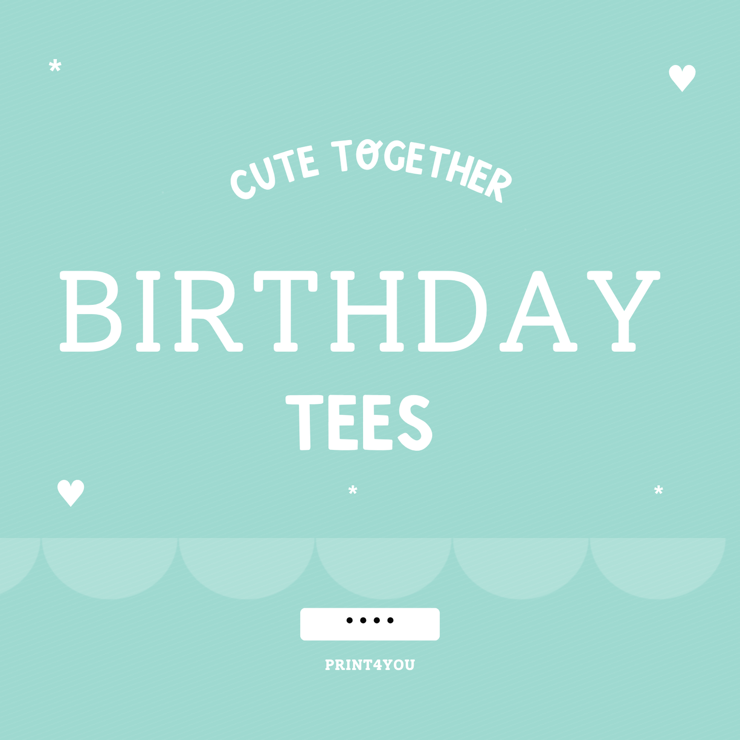Personalised Birthday T-Shirts