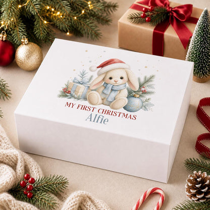 Personalised Christmas Eve Box | First Christmas Bunny Keepsake