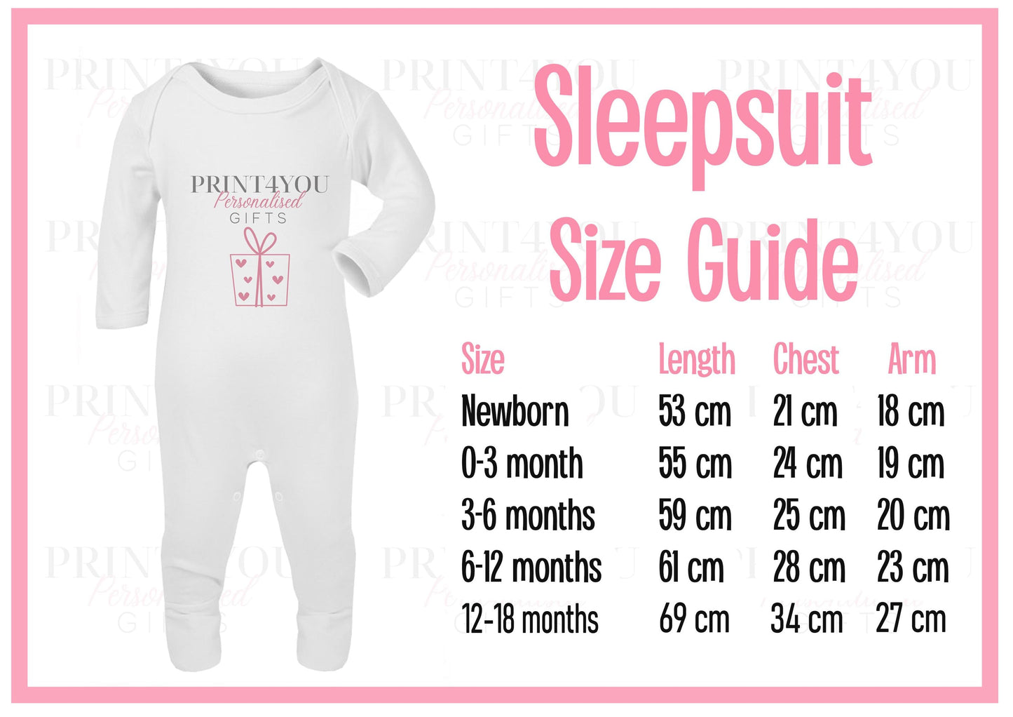 Personalised first birthday bib and sleepsuit set with daisy party design and custom name.