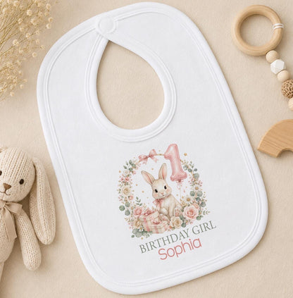 Personalised Bunny 1st Birthday Outfit, Cake Smash Set
