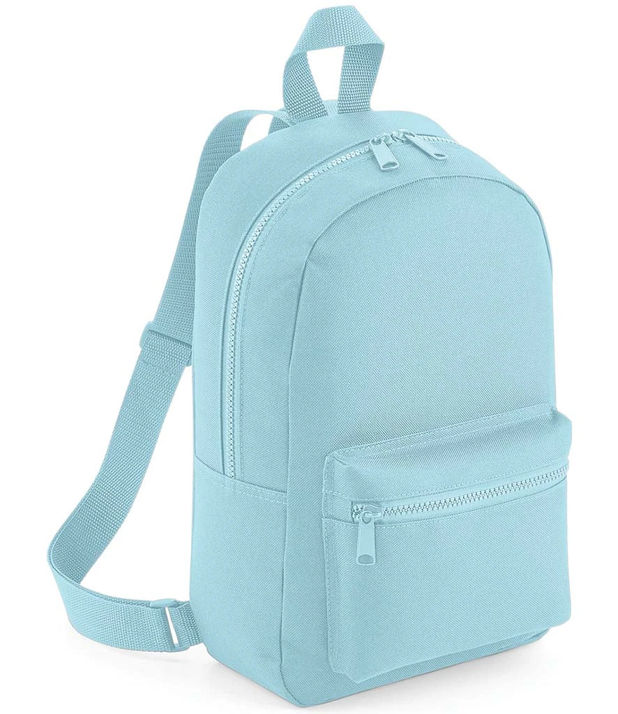 Mini Essential Fashion Backpack padded back panel and adjustable shoulder strap detail