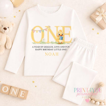 1st Birthday Outfit - Personalised Baby Birthday Vest | Soft Cotton Babywear