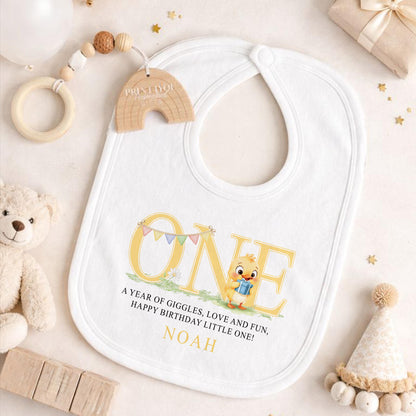 1st Birthday Outfit - Personalised Baby Birthday Vest | Soft Cotton Babywear