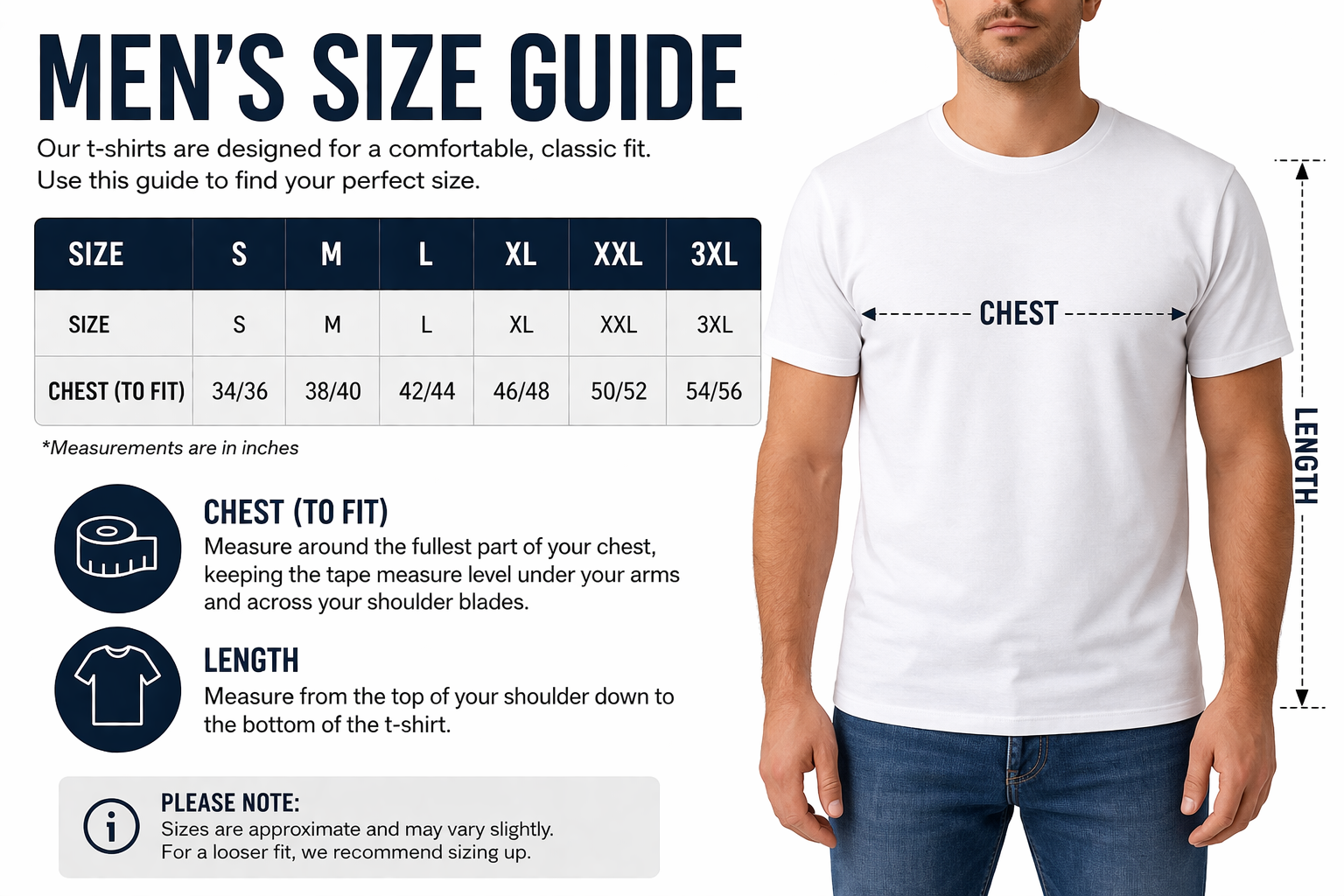 Adult t-shirt mockup showing the back print area, ready for your own uploaded design