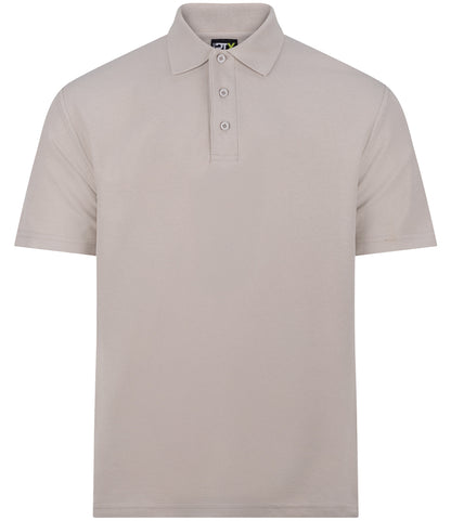 Stone personalised polo shirt, front view