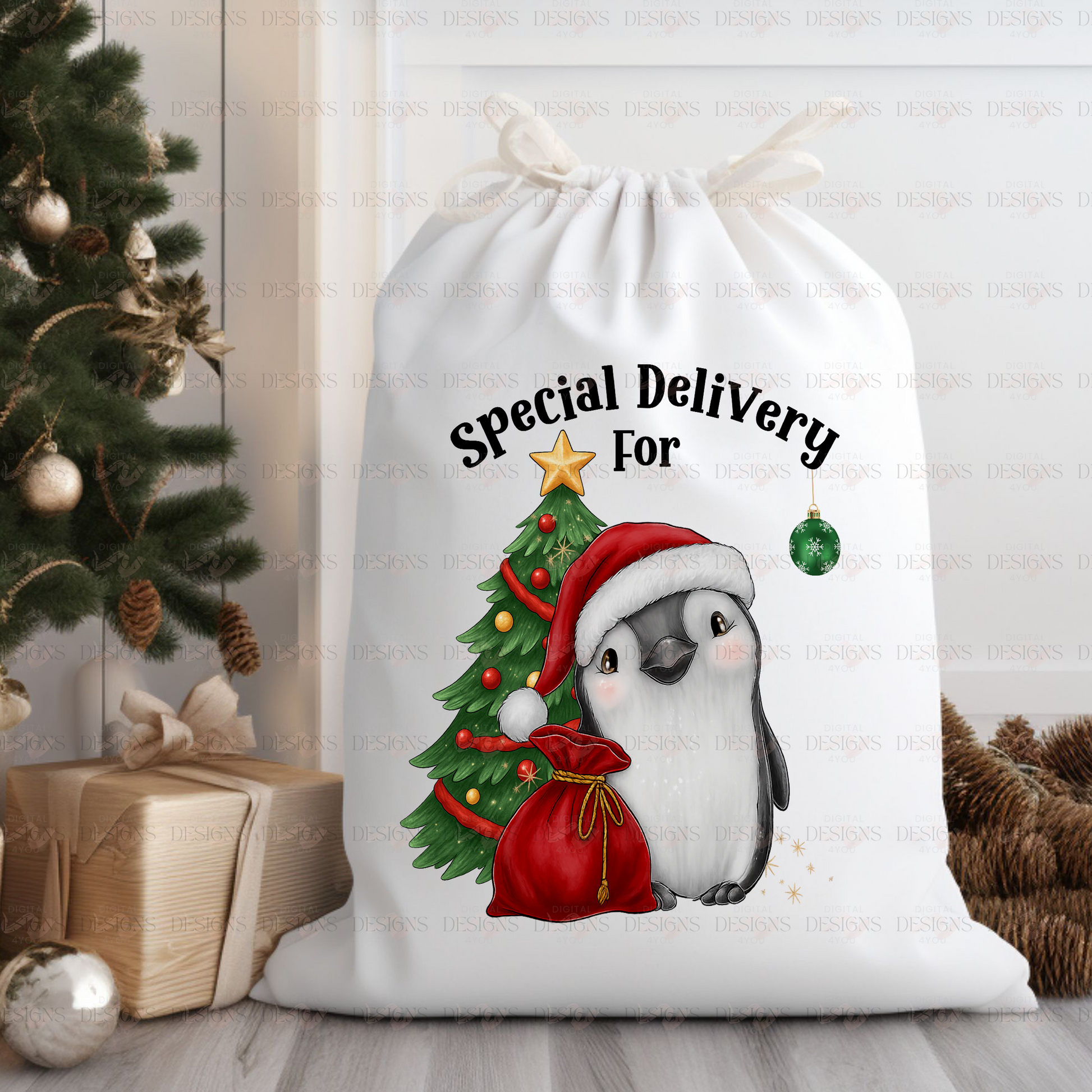 Limited Edition Penguin PNG – Exclusive Digital Design – Instant Download – Custom Mug Design