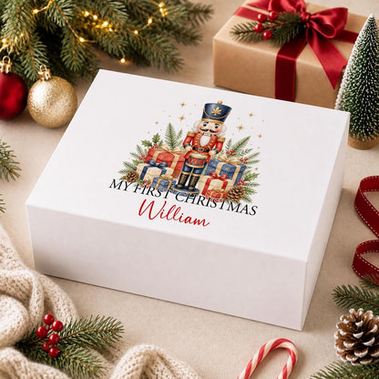 Personalised Christmas Eve Box | My First Christmas 2026 Baby Boy