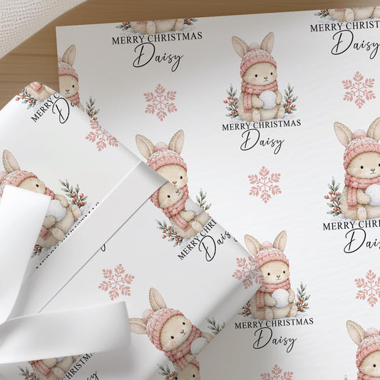 Printed christmas wrapping shown as wrapping paper