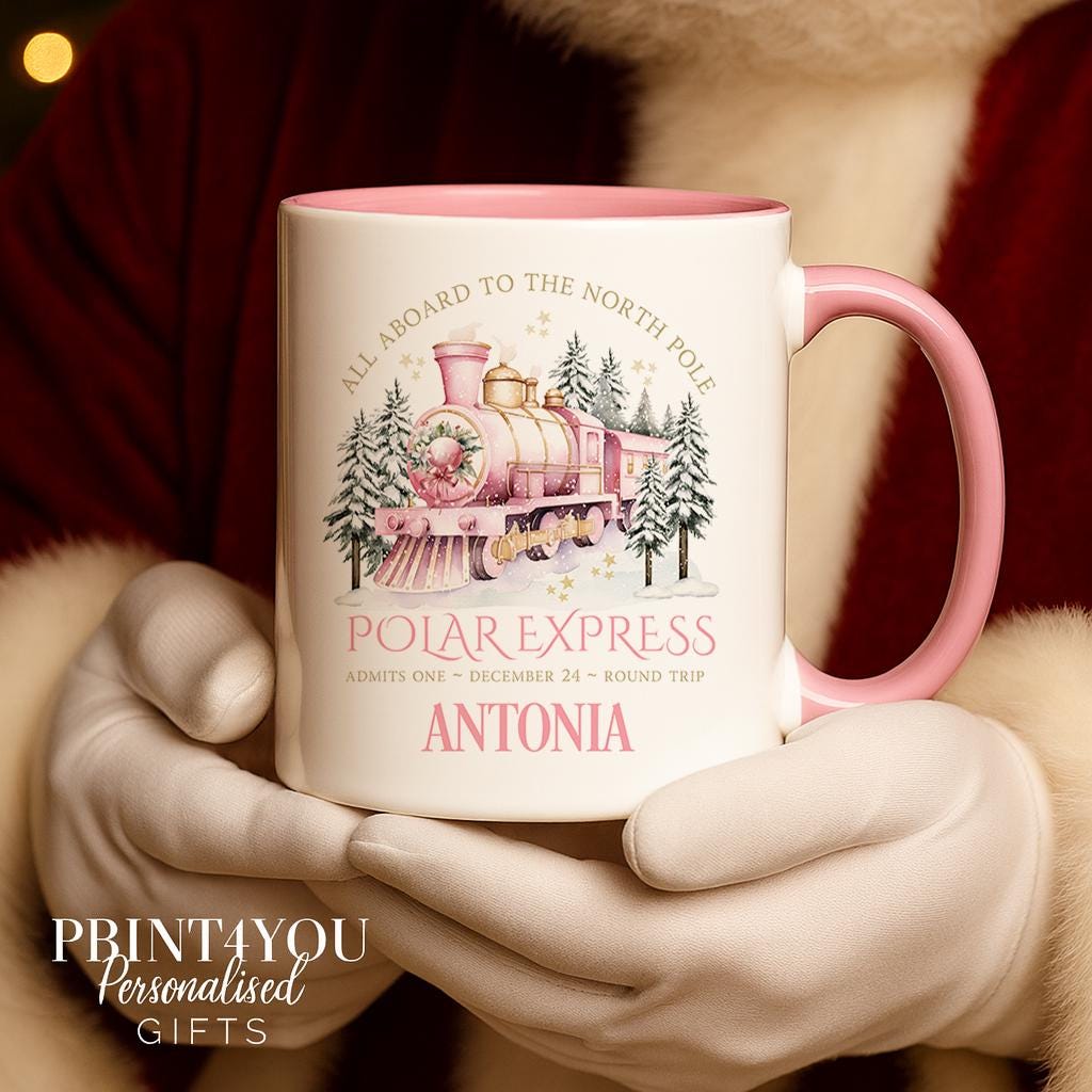 Product image showing polar express mug