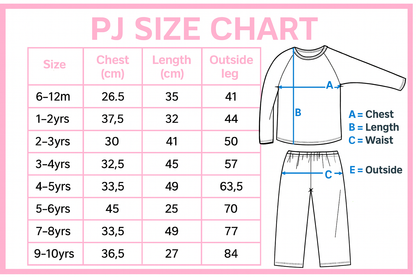 Personalised Boys Easter Pyjamas – Blue Striped Kids Cotton Pajamas With Cute Graphic - 1-2yrs