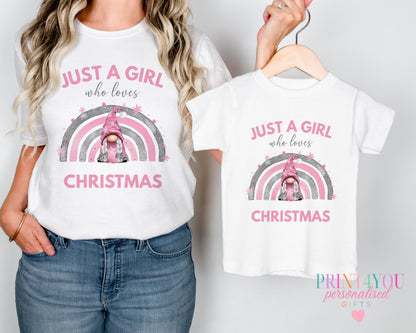 Mummy And Me Christmas T – Shirts – Matching Christmas Tops For Mum And Daughter – Soft Cotton - 0-3 months